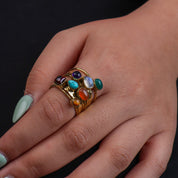 Brass Fashion Ring