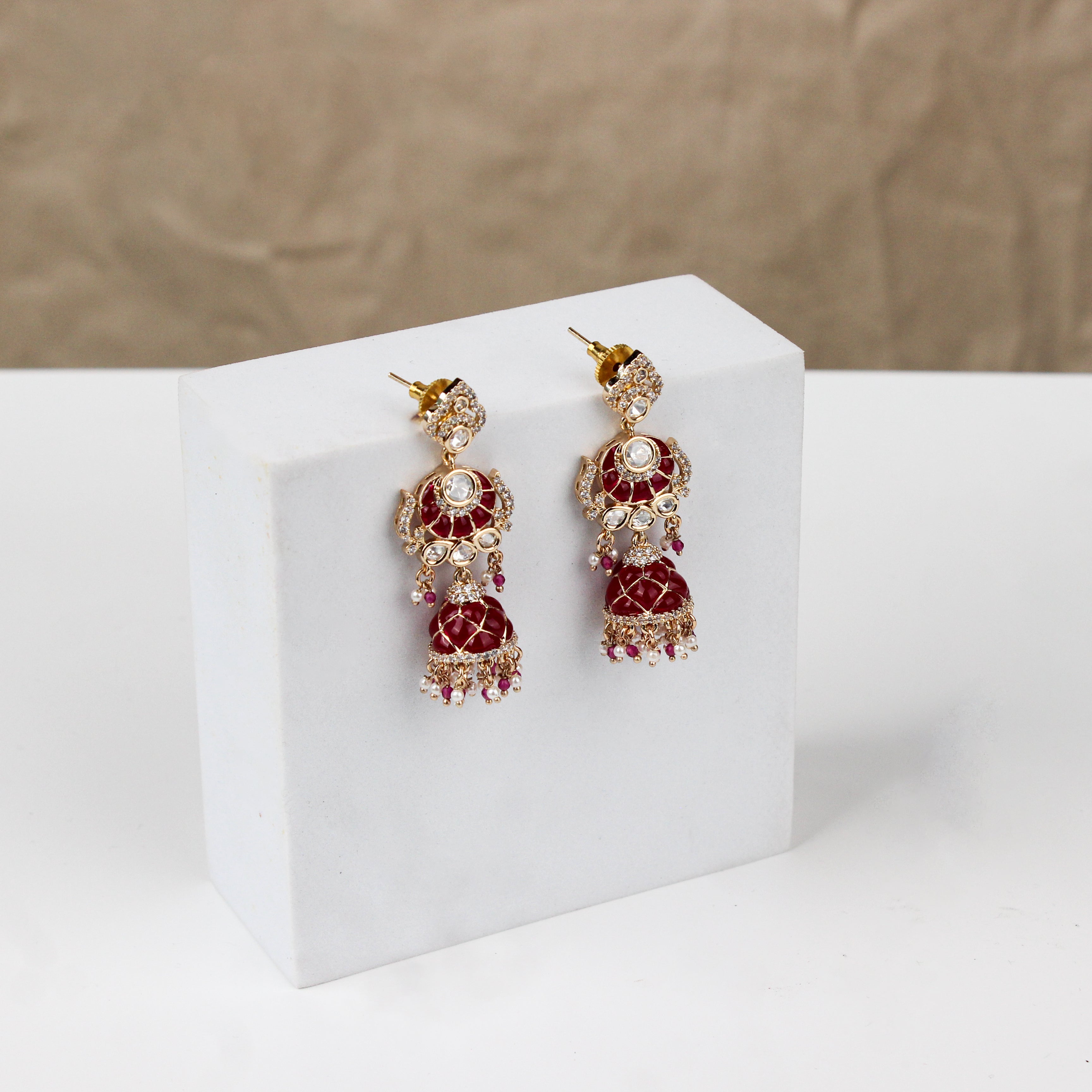22K Gold Plated Fashion Earring