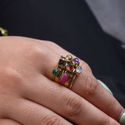 Brass Fashion Ring