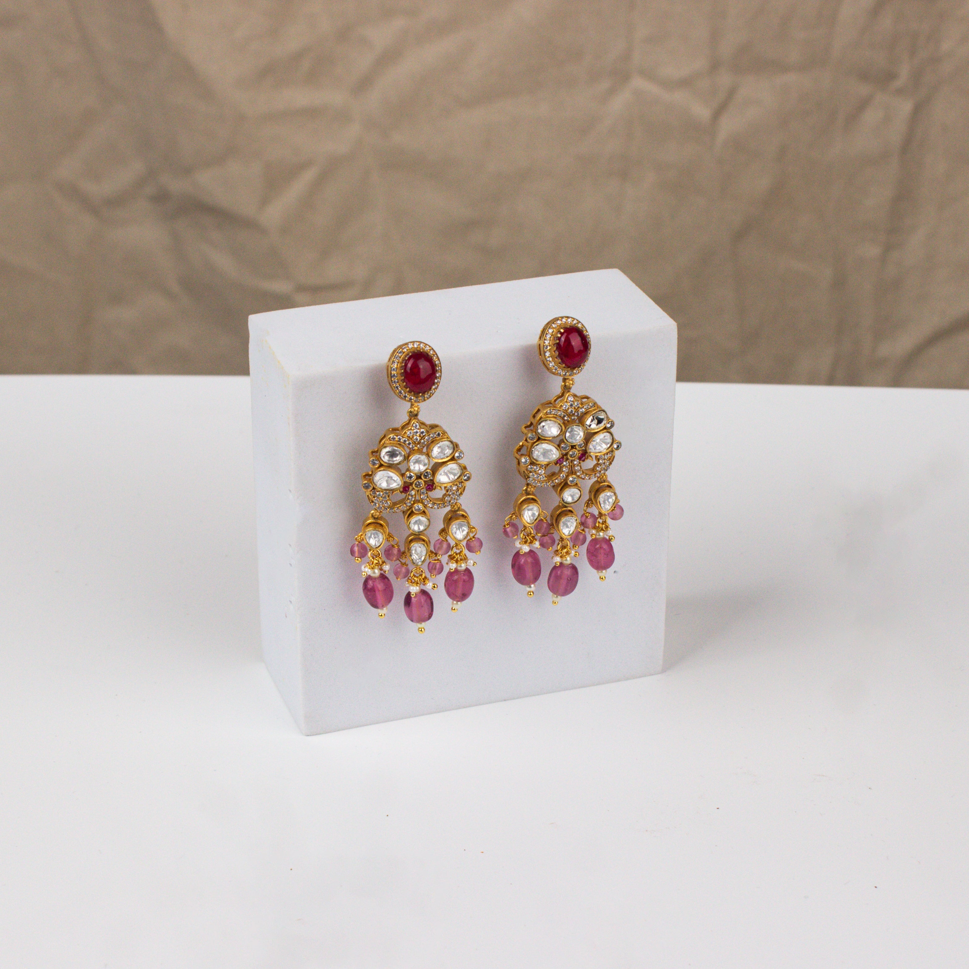 22K Gold Plated Fashion Earring