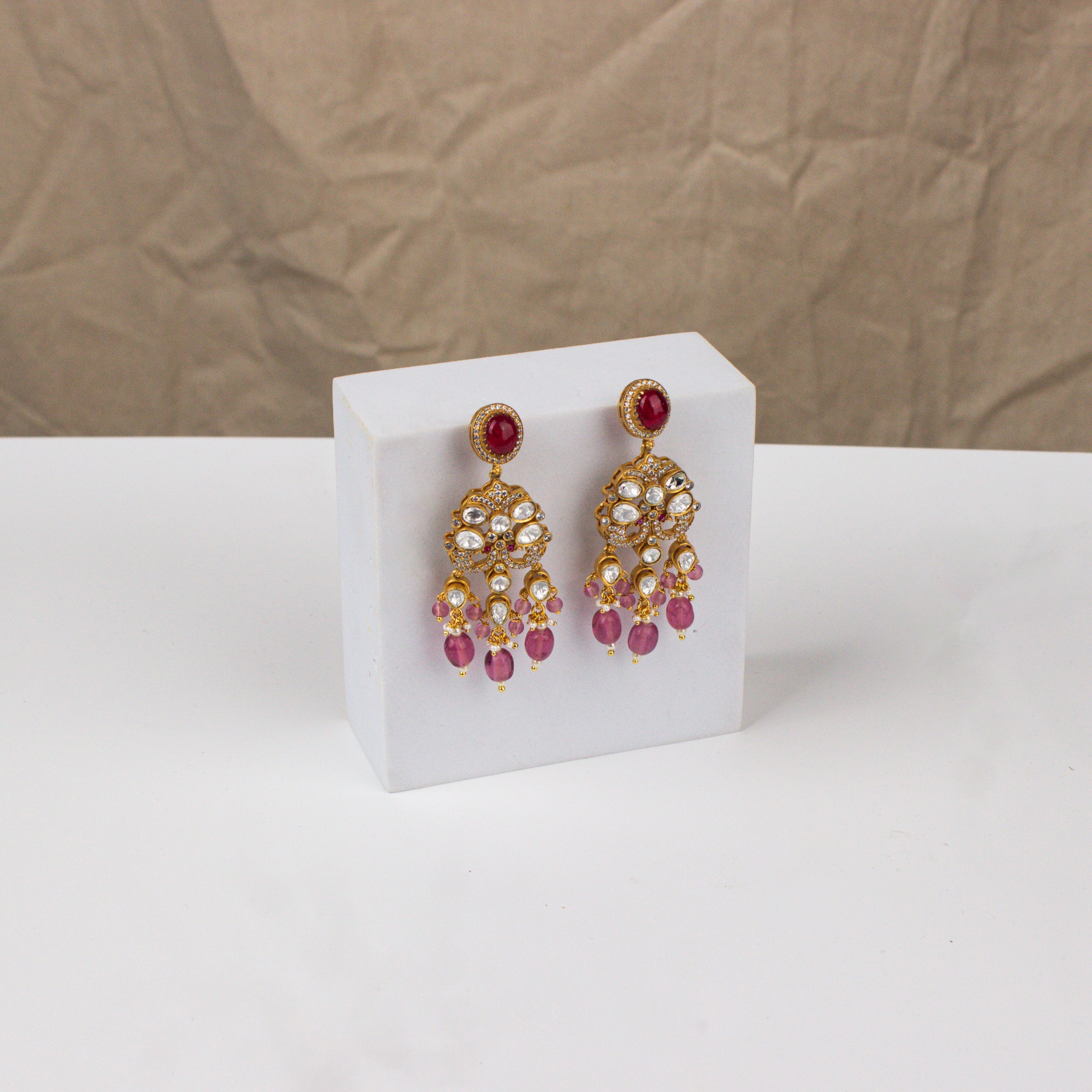 22K Gold Plated Fashion Earring