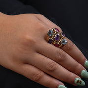 Brass Fashion Ring