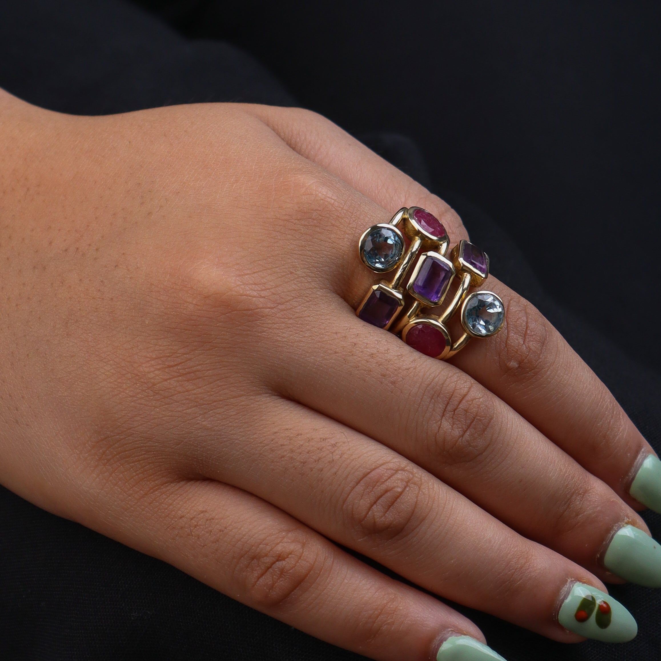 Brass Fashion Ring