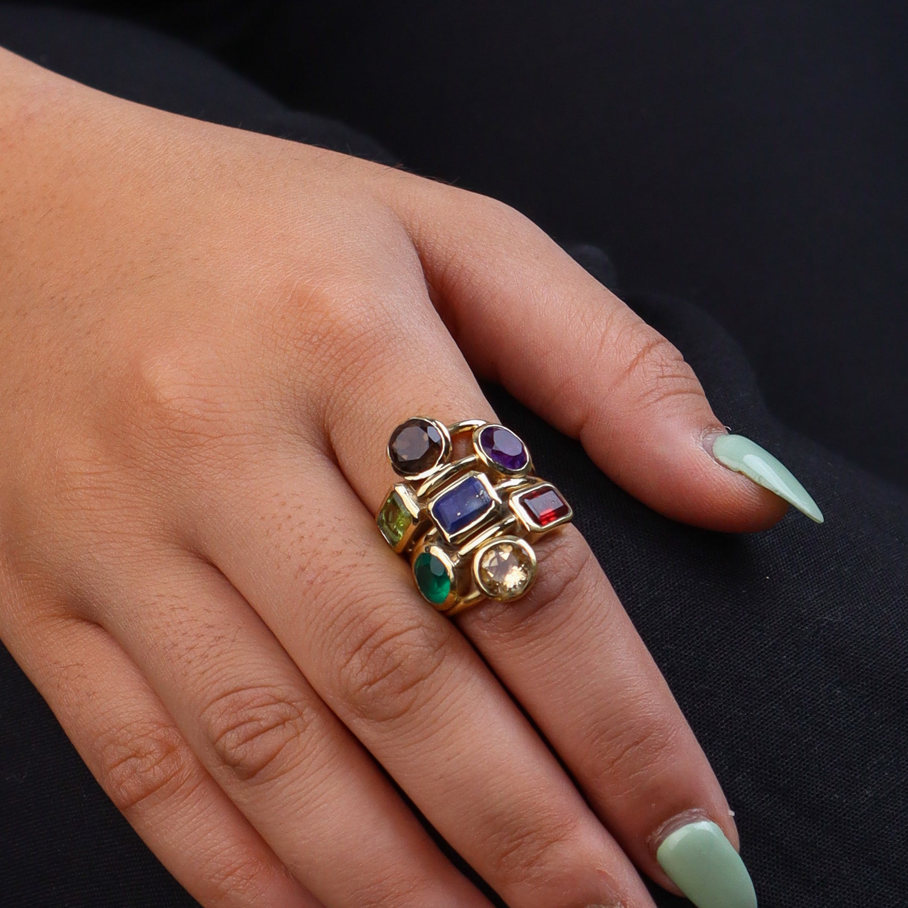 Brass Fashion Ring