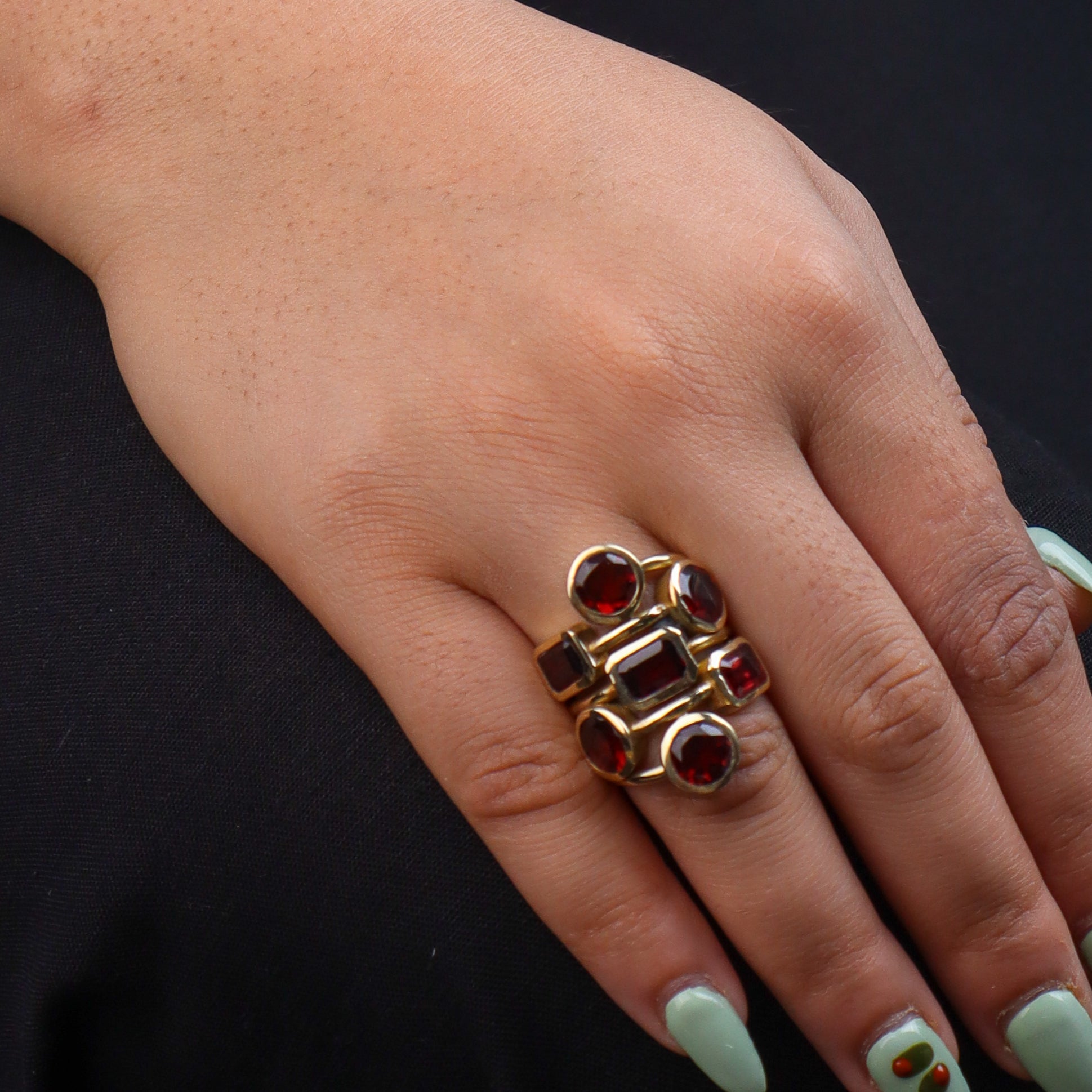 Brass Fashion Ring