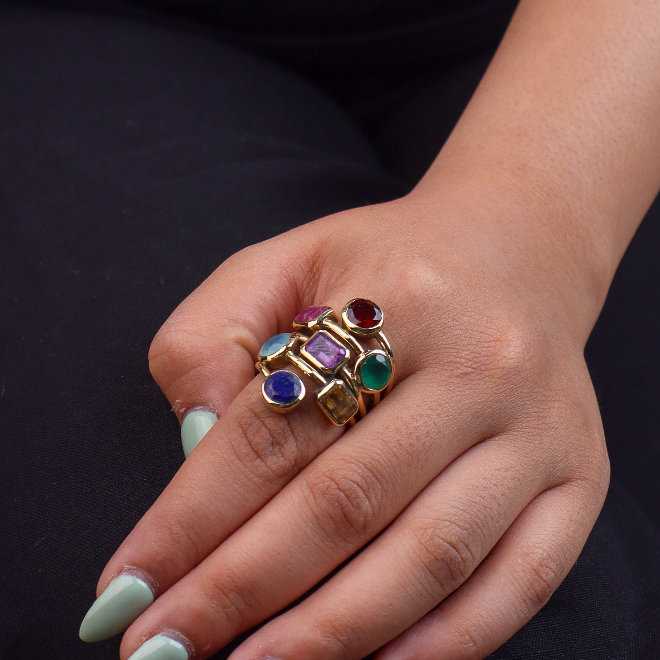 Brass Fashion Ring