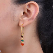 Brass Fashion Earrings