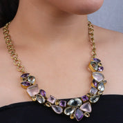 Brass Fashion Necklace
