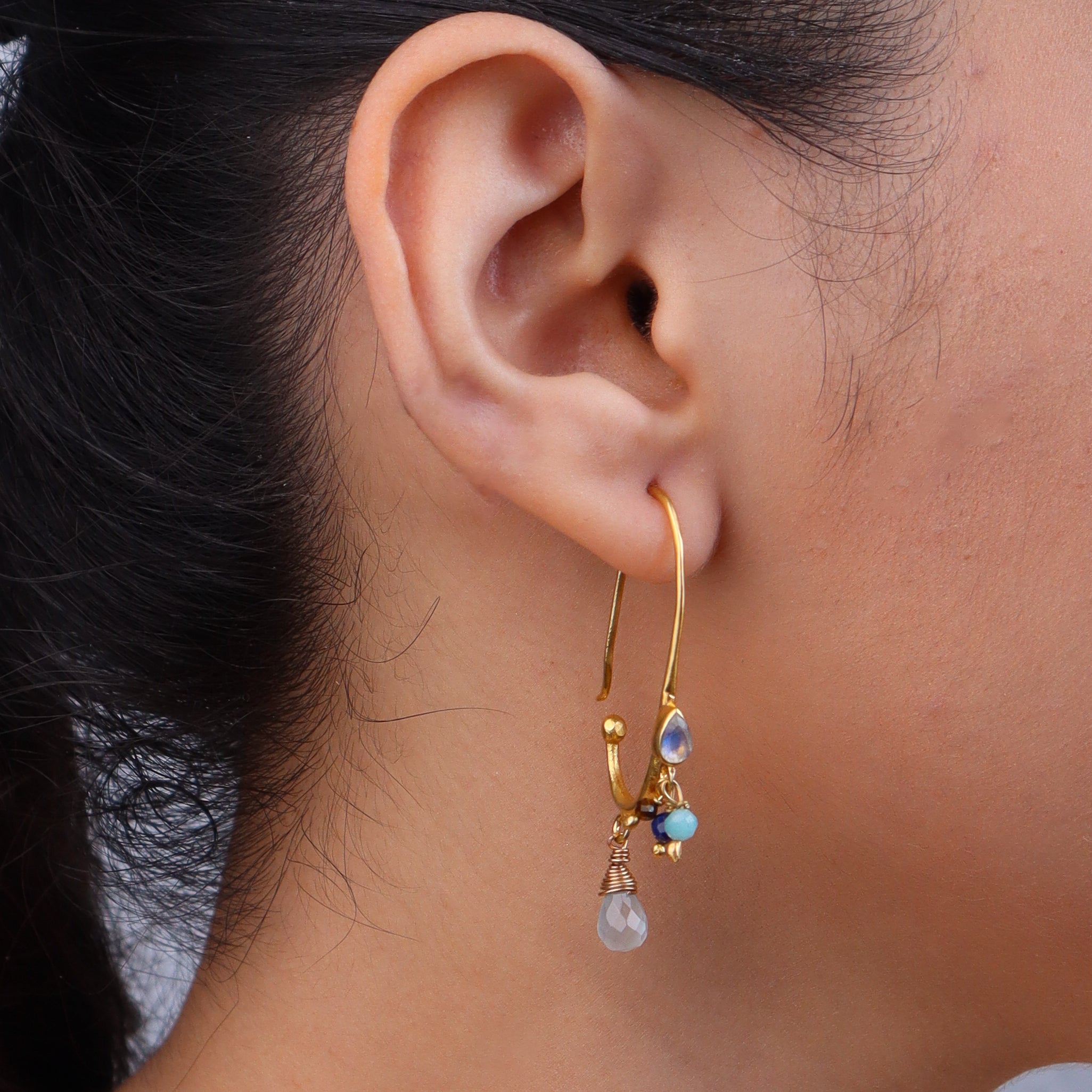 Brass Fashion Earrings