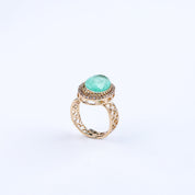 22K Gold Plated Fashion Ring