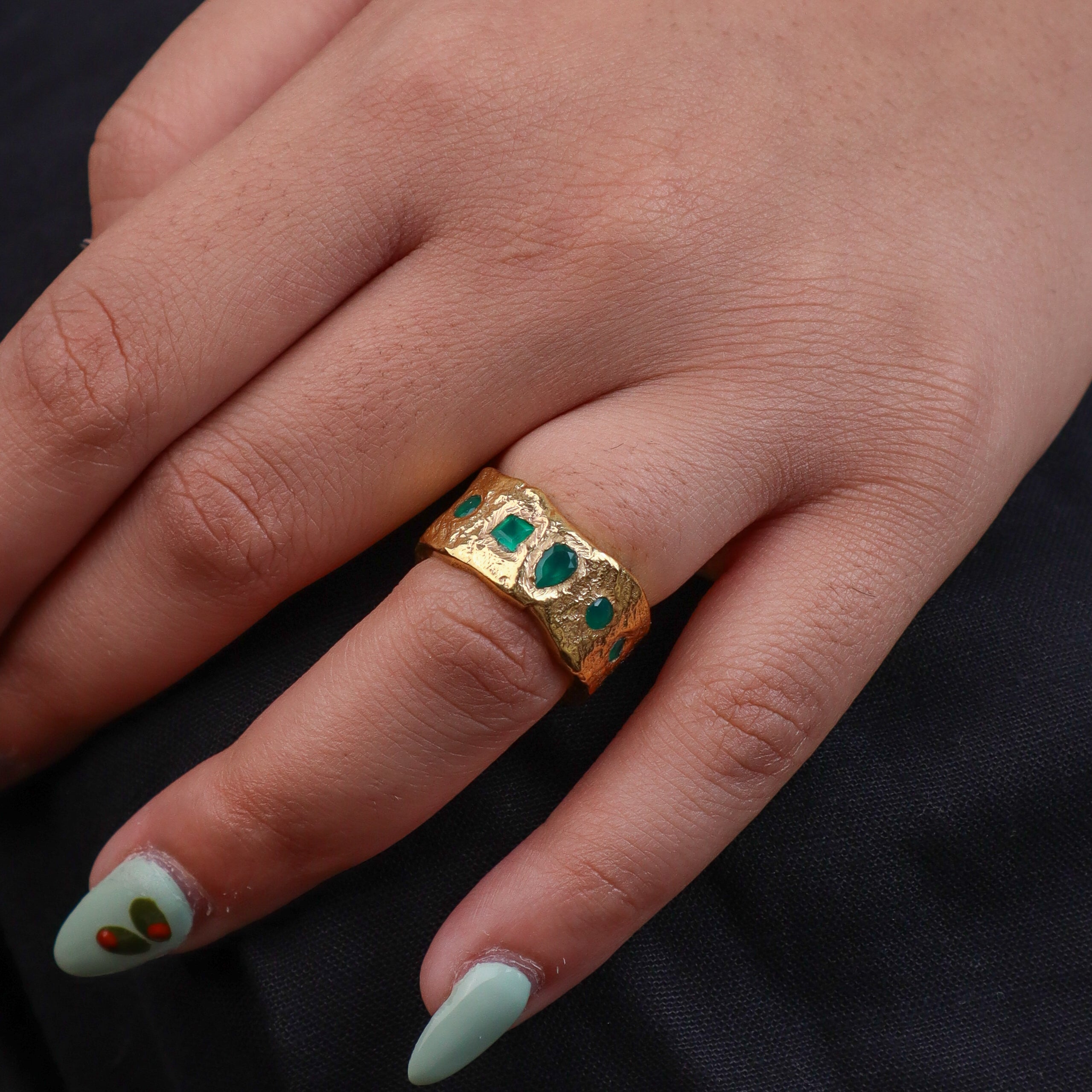 Brass Fashion Ring