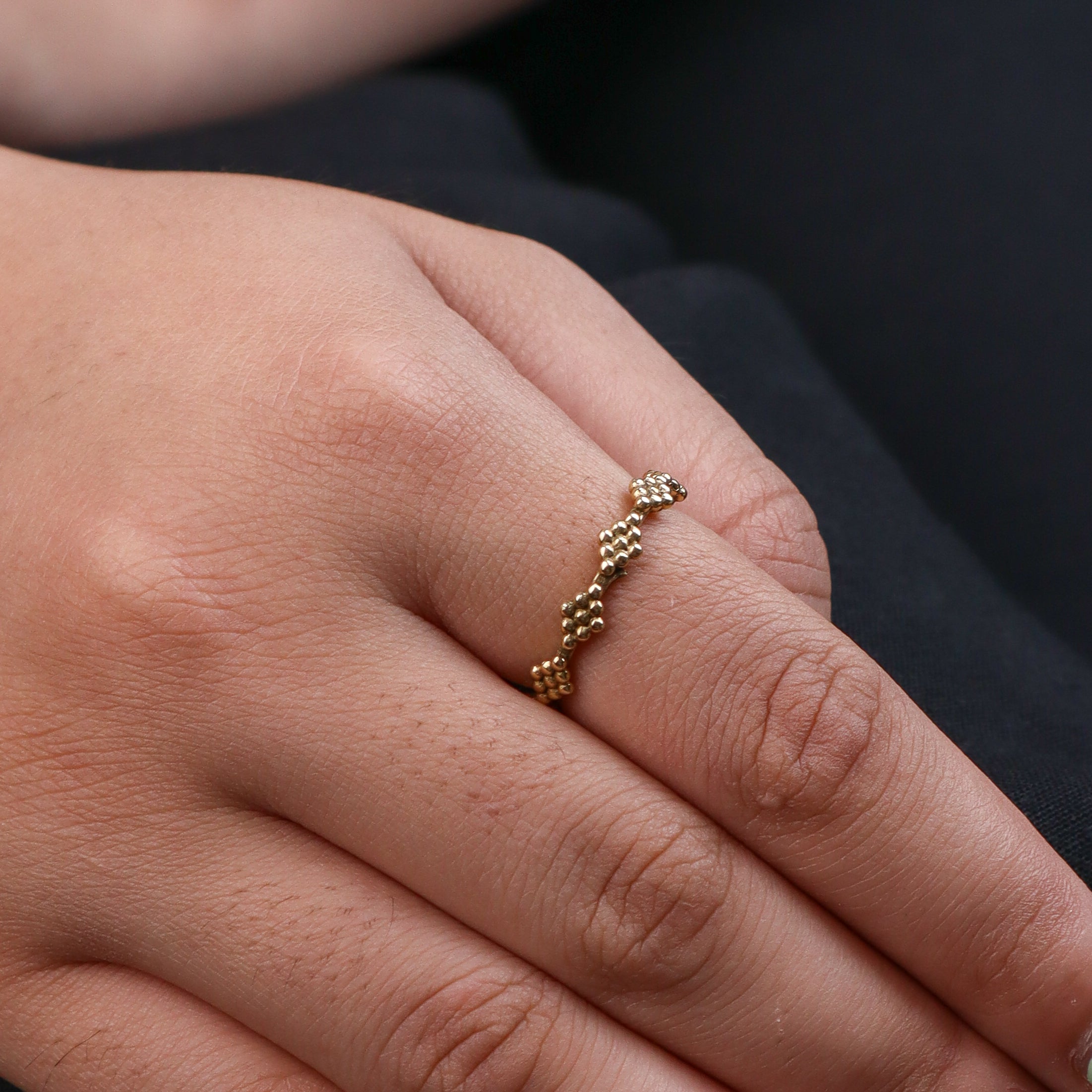Brass Fashion Ring