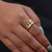 Brass Fashion Ring