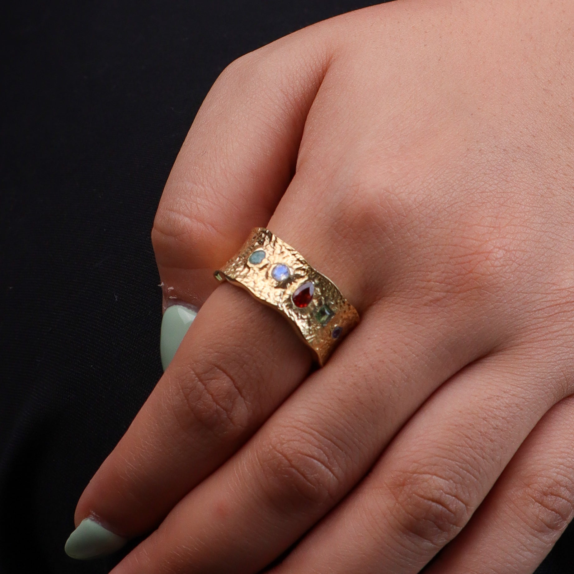 Brass Fashion Ring