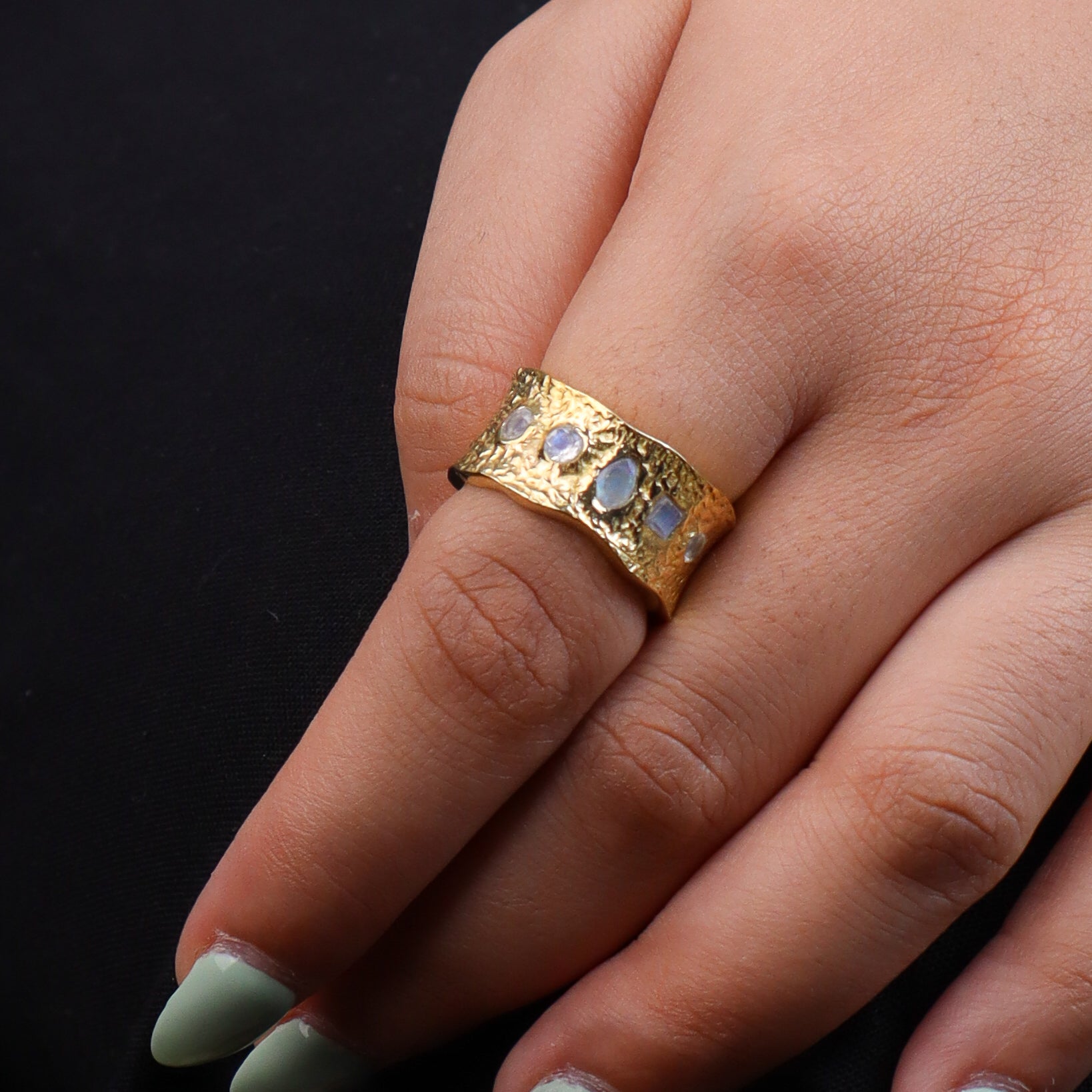 Brass Fashion Ring