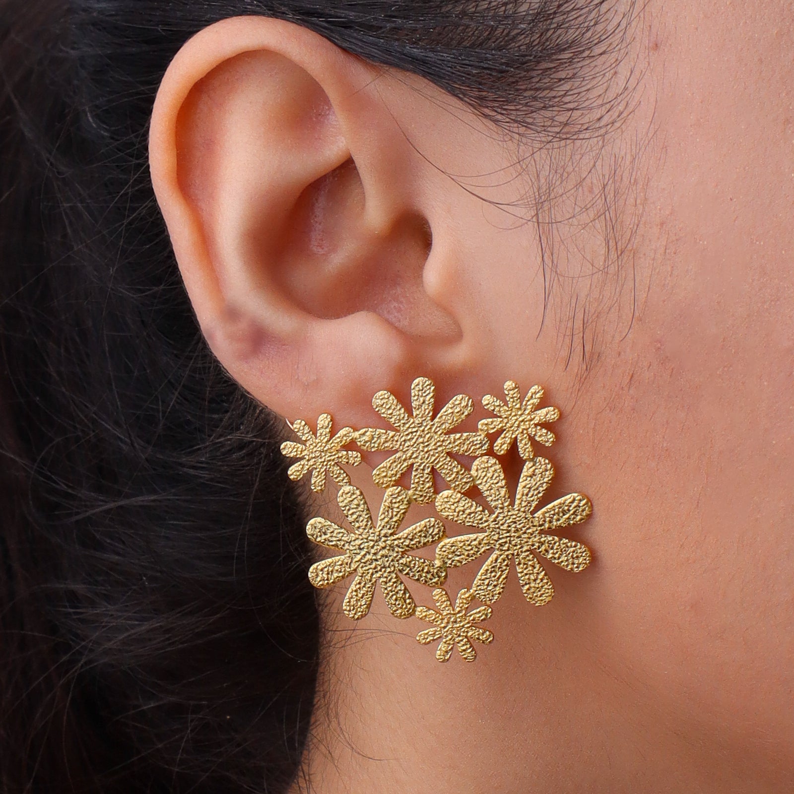 Brass Fashion Earrings