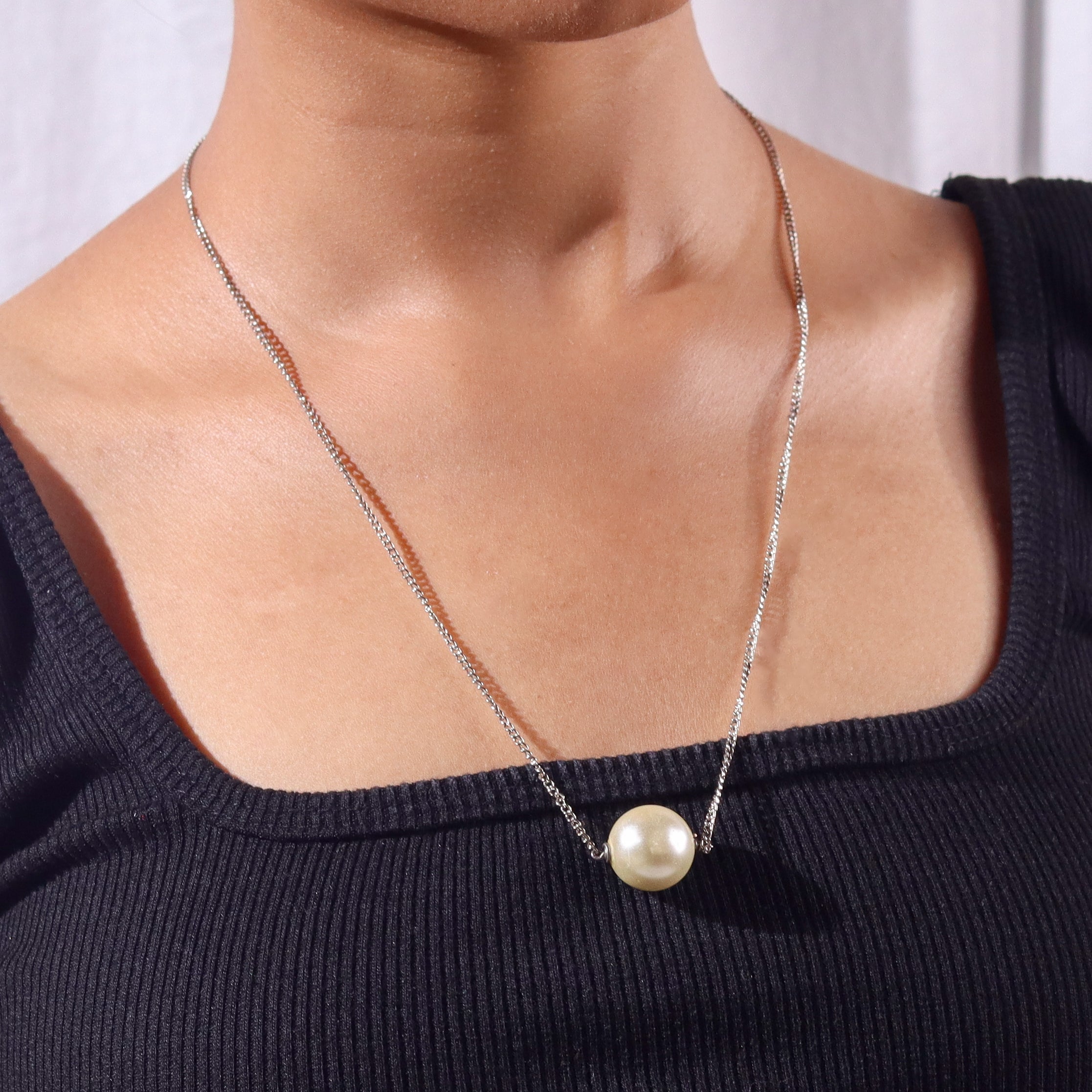 Pearl Chain Fashion Necklace
