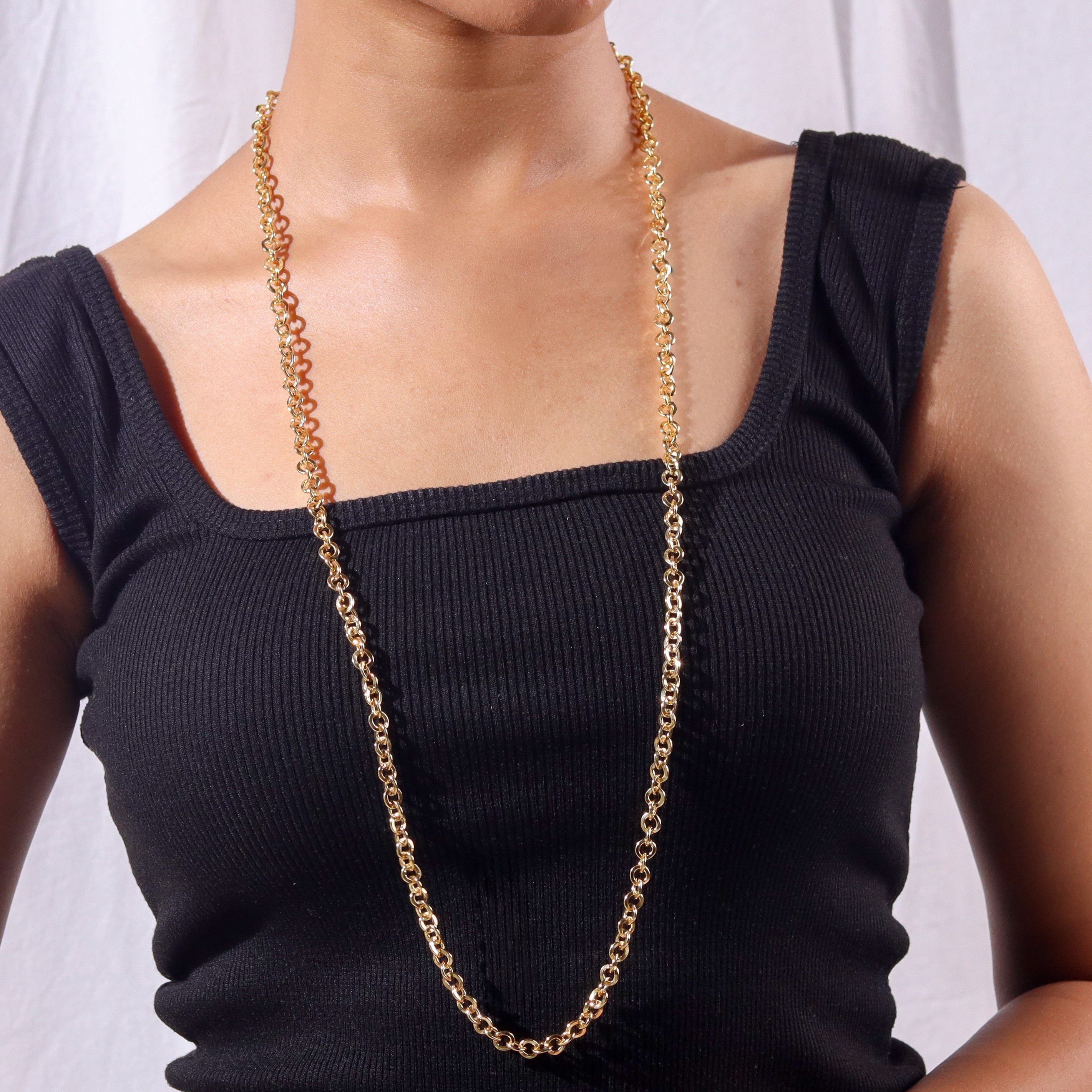 22K Gold Plated Fashion Chain
