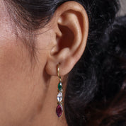 Brass Fashion Earrings