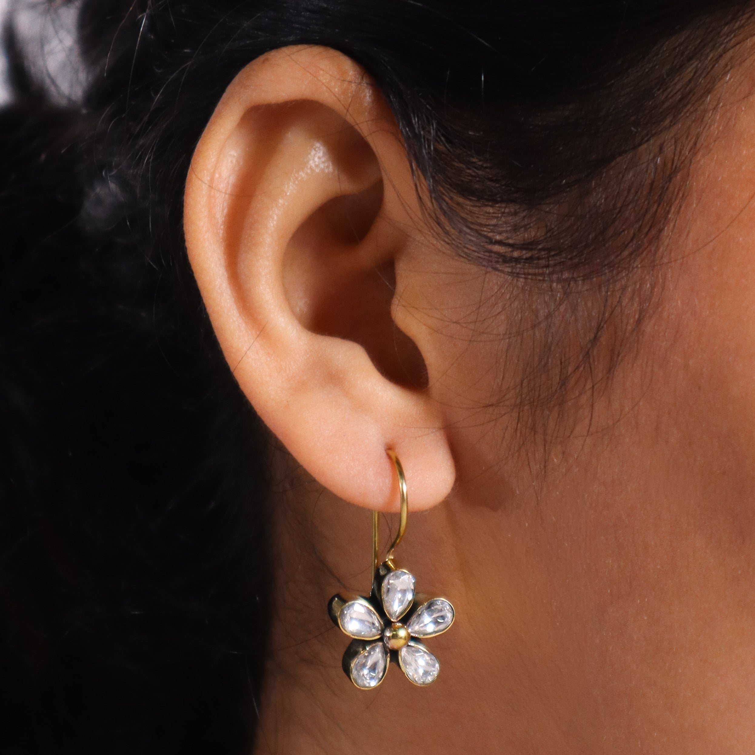 Brass Fashion Earrings