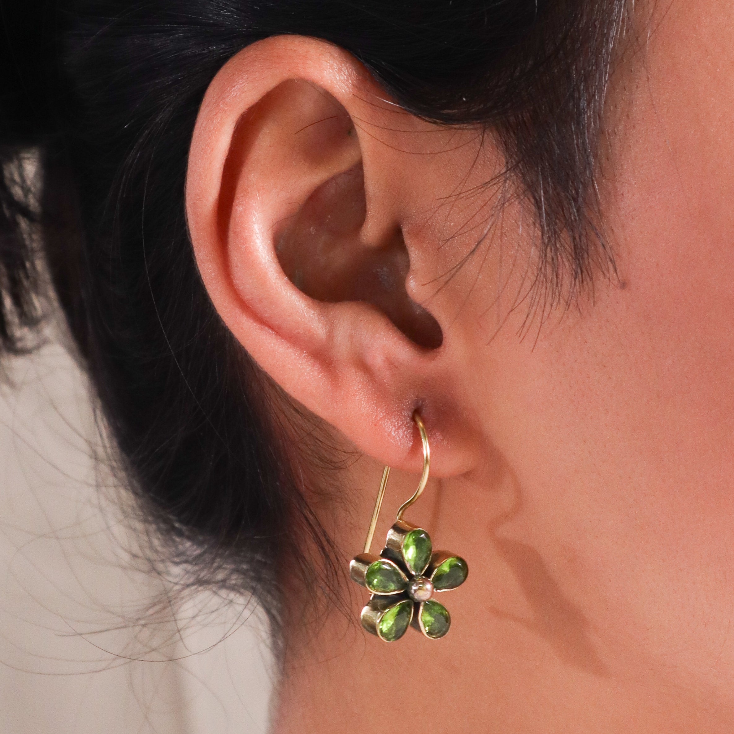 Brass Fashion Earrings