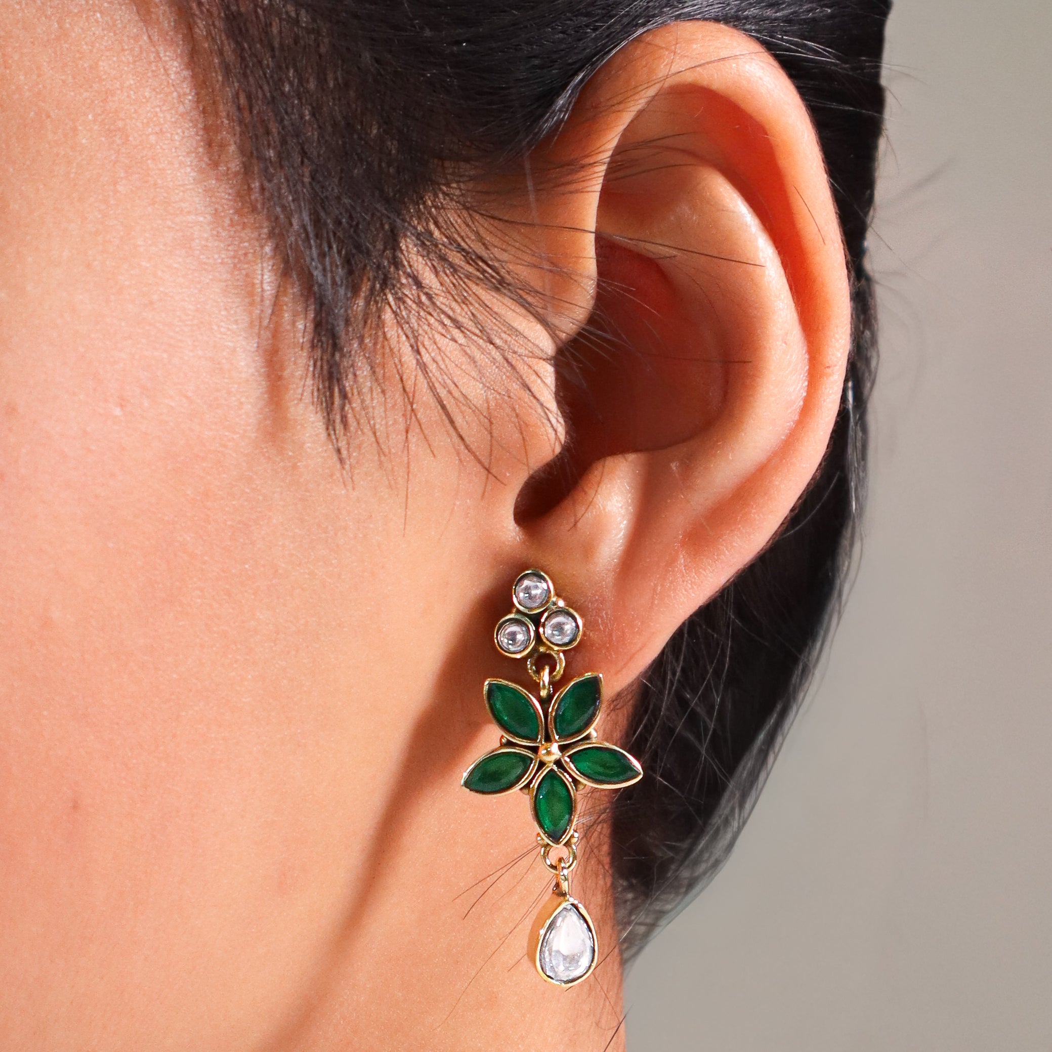 Brass Fashion Earrings