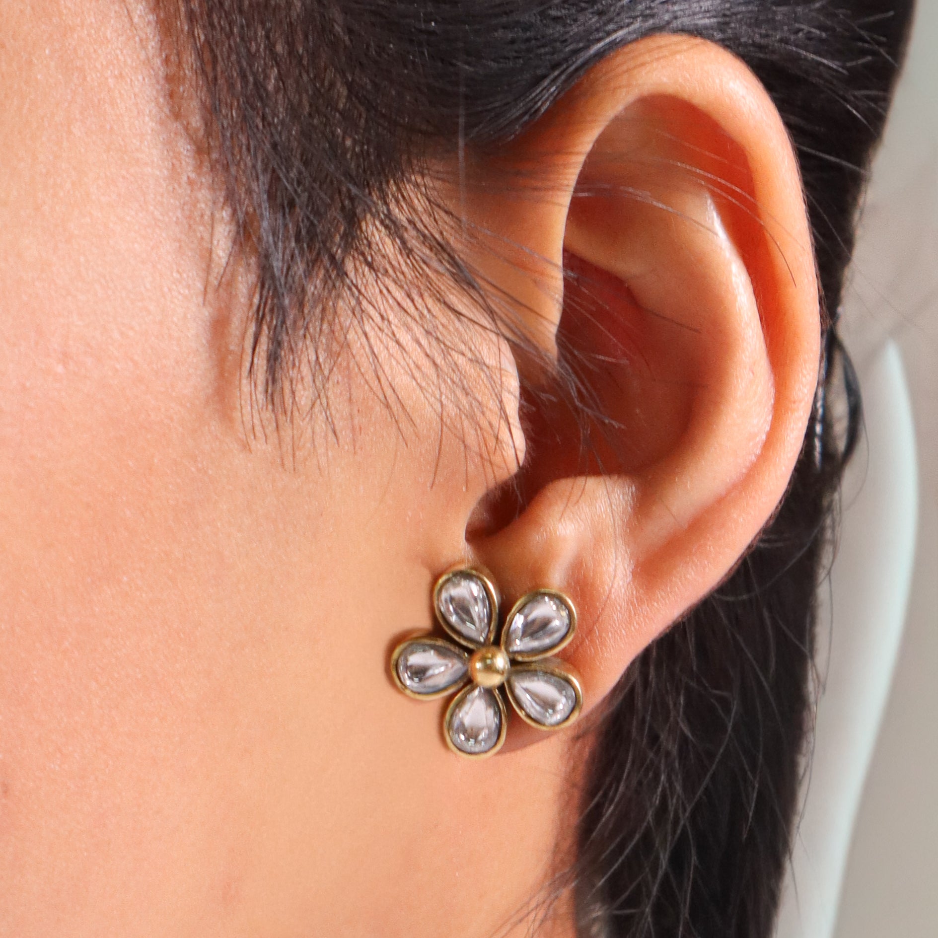Brass Fashion Earrings