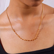 22K Gold Plated Fashion Chain Necklace
