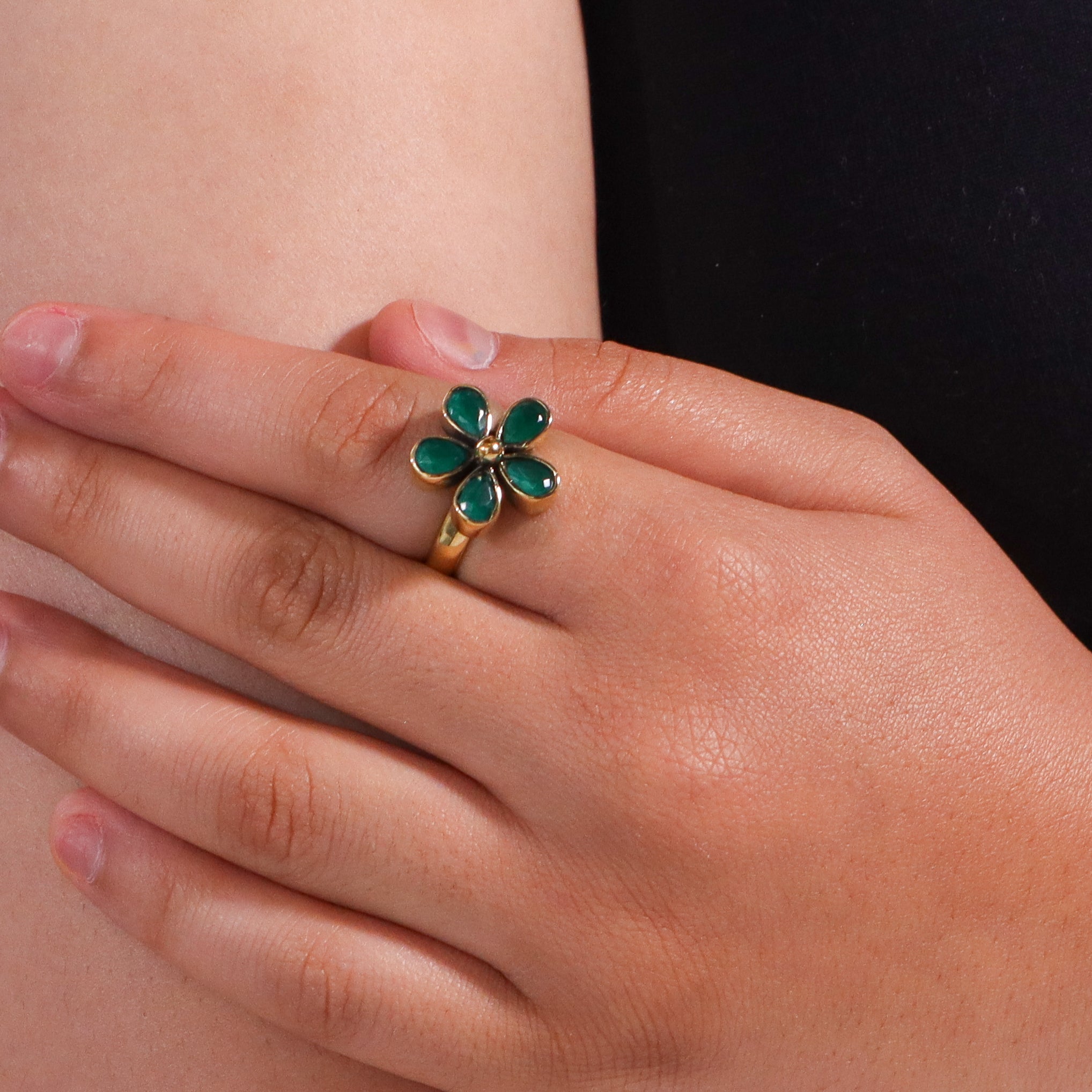 Brass Fashion Ring