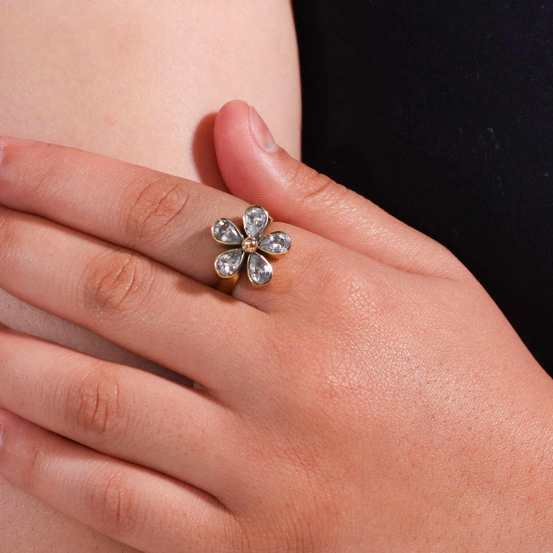 Brass Fashion Ring