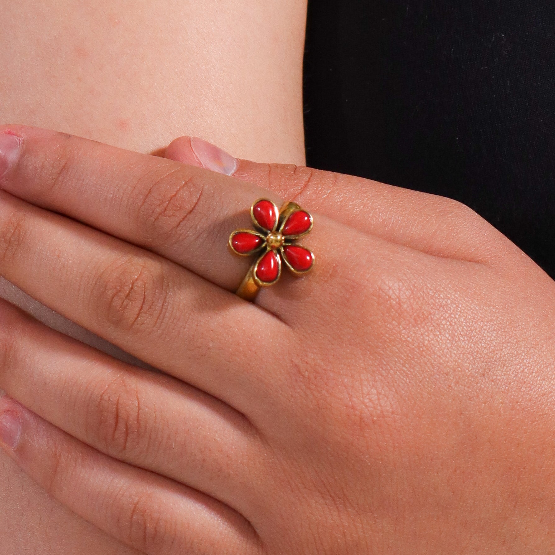 Brass Fashion Ring