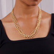 22K Gold Plated Fashion Necklace