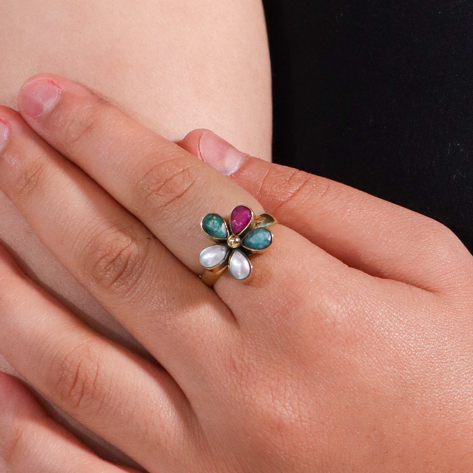 Brass Fashion Ring