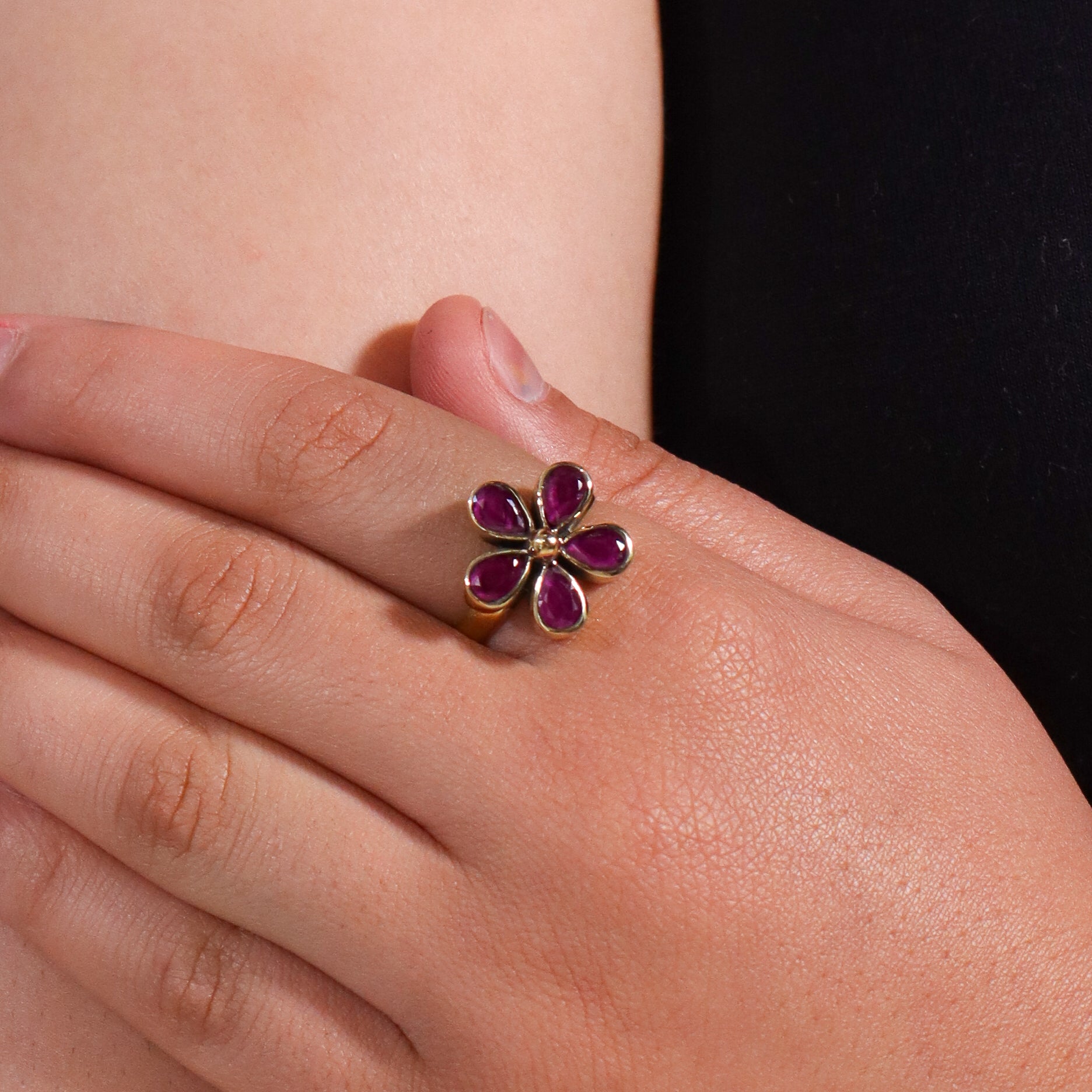 Brass Fashion Ring