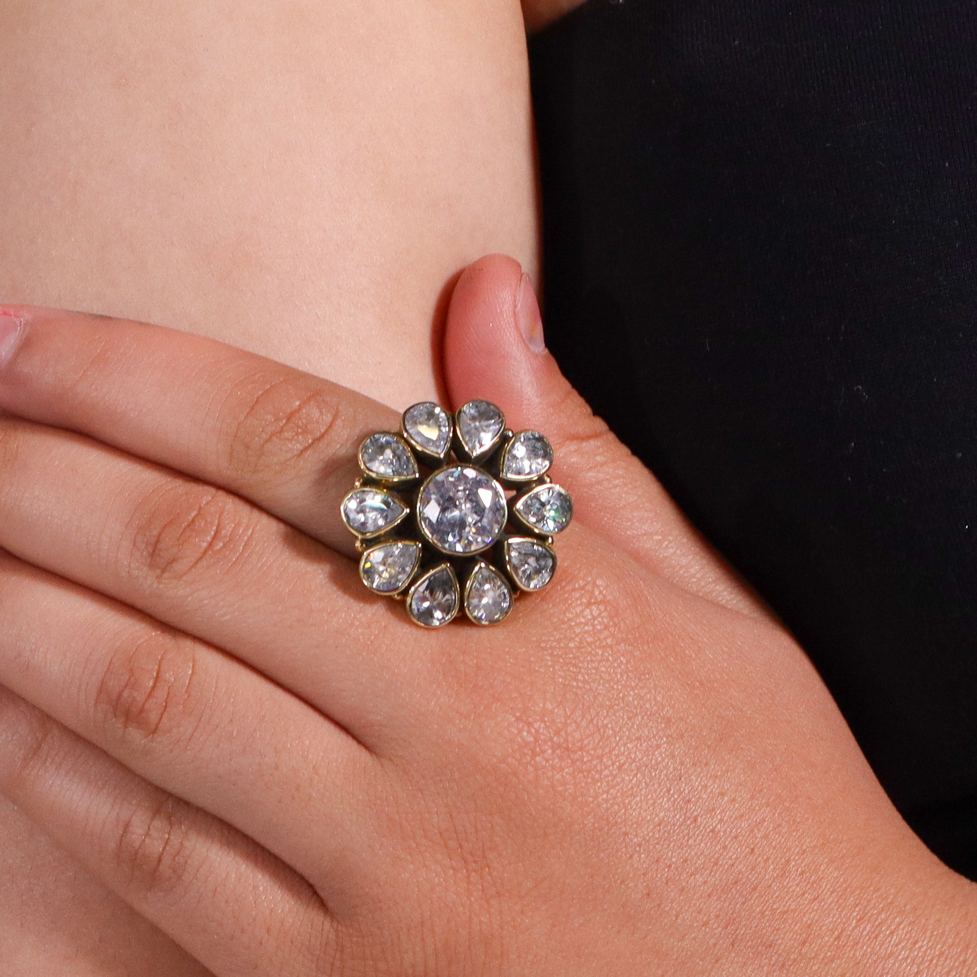 Brass Fashion Ring