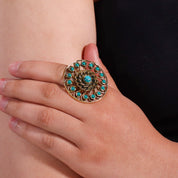 Brass Fashion Ring