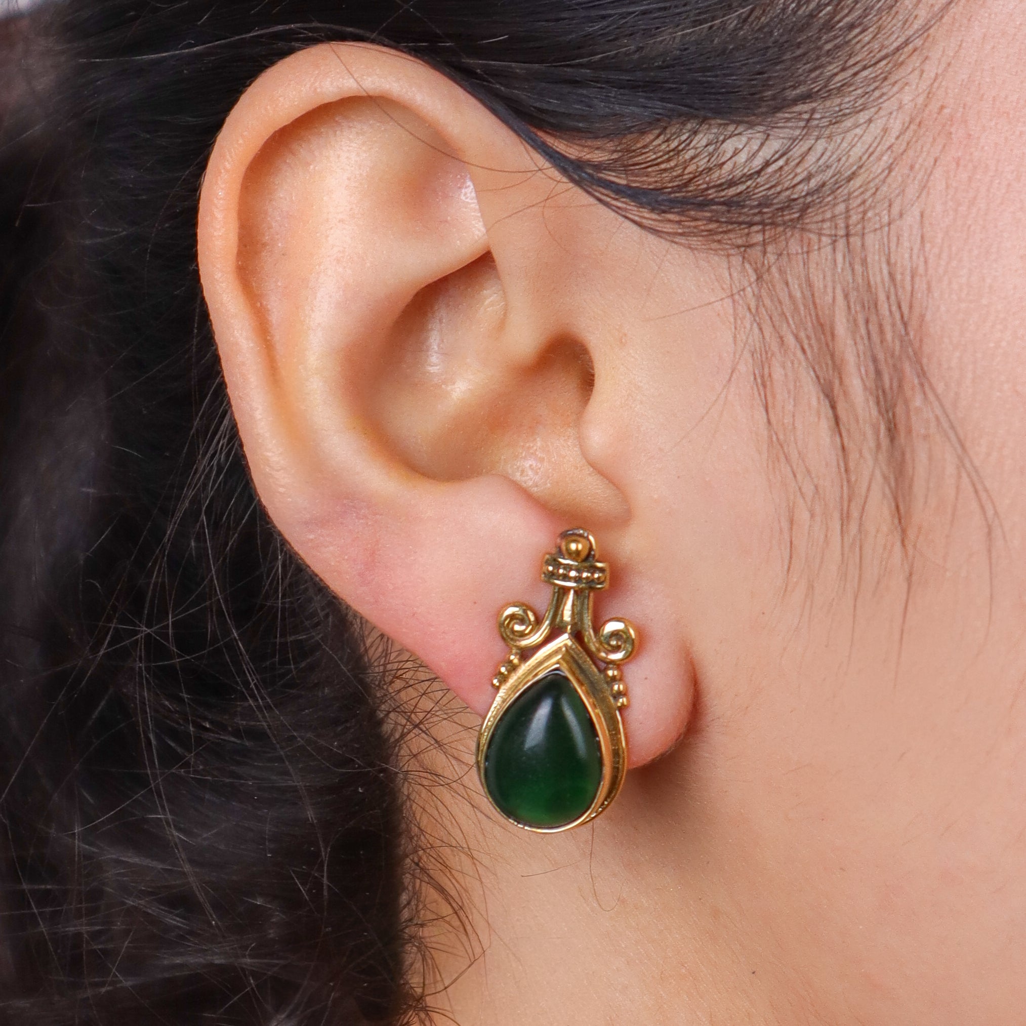 Brass Fashion Earrings