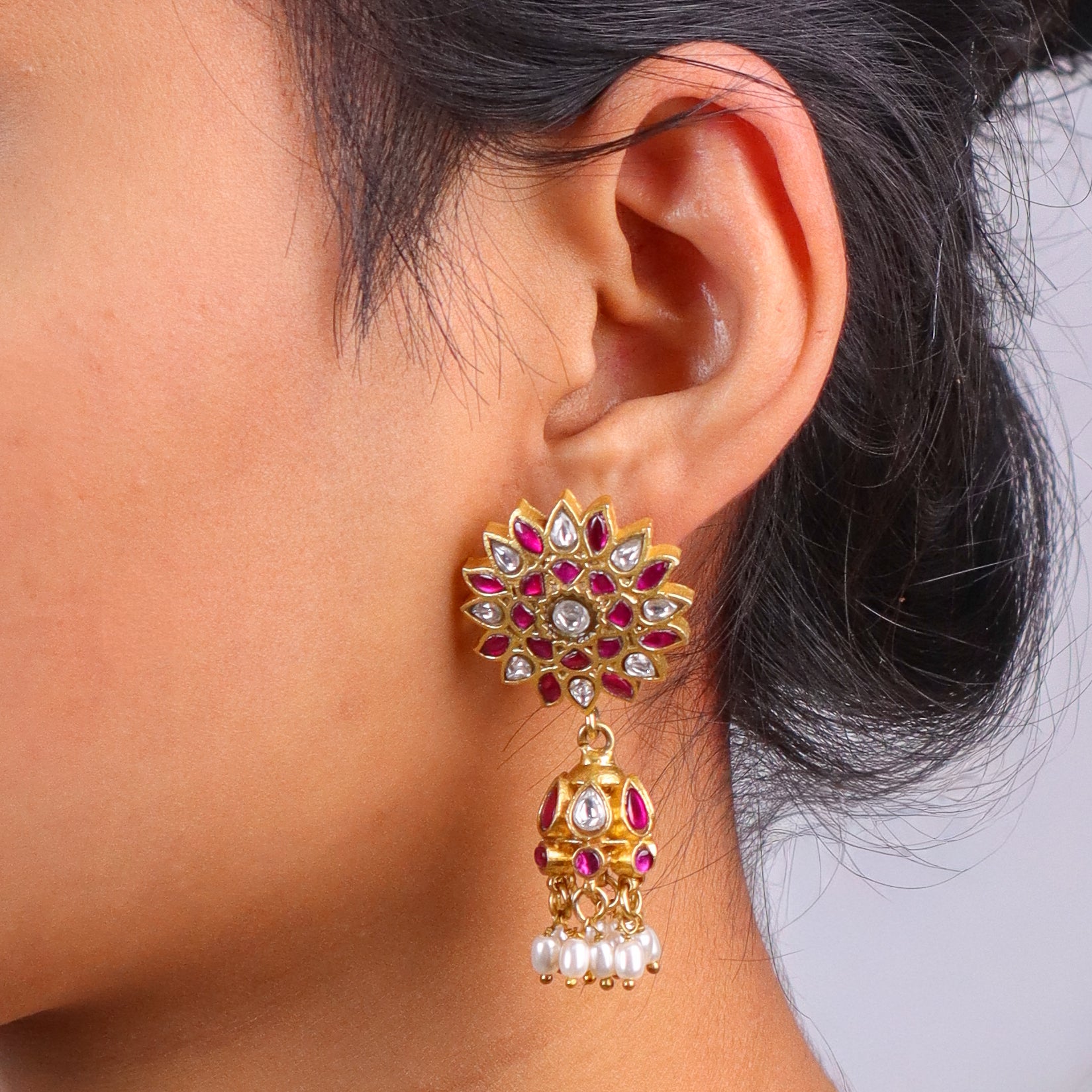 22K Gold Plated Fashion Earring